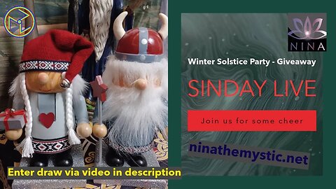 SINDAY LIVE - Winter Solstice Party - Giveaway 🎁🎄🎉🍻