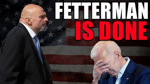 John Fetterman is DONE. Abysmal debate derails Democrats' chance to flip PA Senate seat.