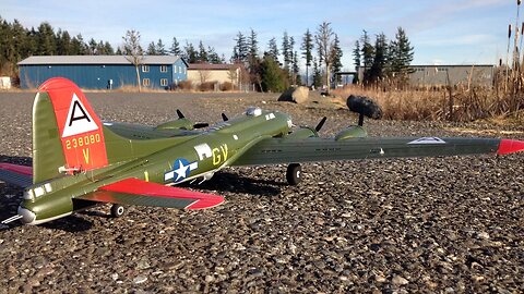 Hyperion 25C 550mAh 1S Lipo Test - E Flite UMX B-17 Flying Fortress WWII Bomber with AS3X Technology