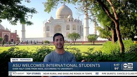 More than half of Arizona State University's international students are from India