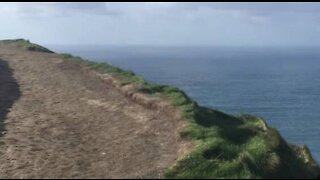 Beautiful panorama of Cliffs of Moher