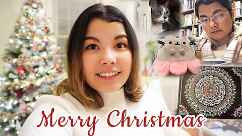 Christmas VLOG 🎁 : Christmas Shopping, making gifts, baking, & cat sitting!
