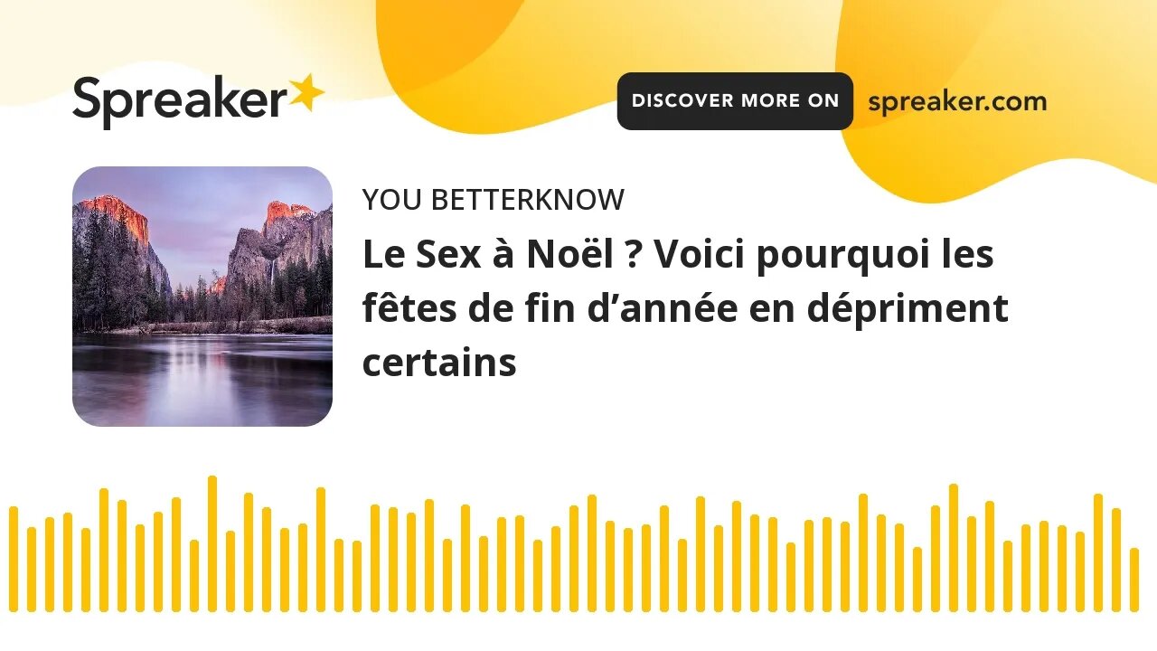 Le Sex à Noël Voici Pourquoi Les Fêtes De Fin Dannée En Dépriment Certains 