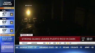 6.5-magnitude earthquake strikes Puerto Rico early Tuesday