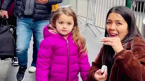 Disappointed Toddler Tourist's 'Honest Review' Of New York City Goes Viral