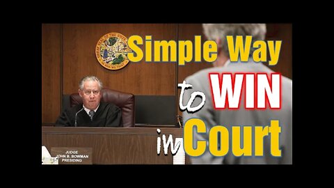 The Simple Way to Win Traffic Court - Flip to Common Law Court - Karl Lentz