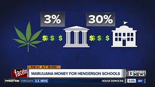 Henderson schools getting marijuana funds