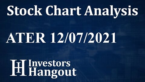 ATER Stock Chart Analysis Aterian Inc. - 12-07-2021