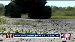 Hillsborough County is saving money while controlling mosquito population