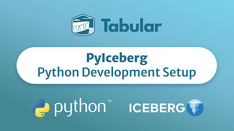 PyIceberg: Python Development Setup