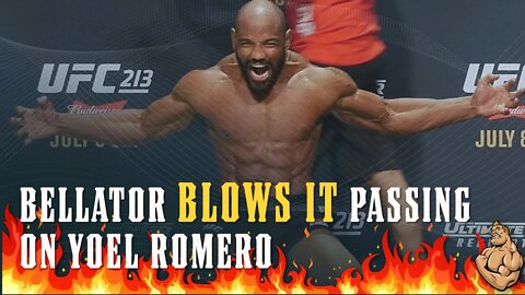 Bellator BLOWS IT Passing on Yoel Romero but gets Rumble after USADA Pop