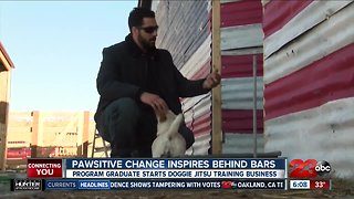 Man starts training business after finding passion for dogs in prison