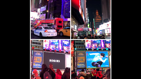 4 wonderful vedio in one from new York Manhattan Times Square