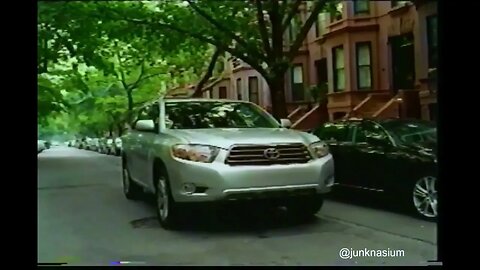 2008 Toyota Highlander Commercial "I Can't Stop Running Over Everything (People, Pets, Trees)"
