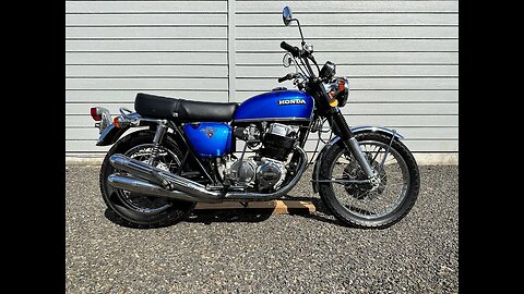 1971 Honda CB750 Four Walk Around and Start Up