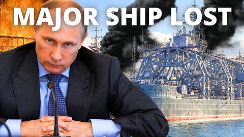 UKRAINE WAR: Major Russian Ship Sinks, Ukraine Strikes | (DAY 788) - LIVE COVERAGE