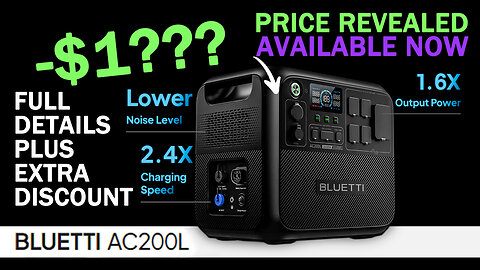 Bluetti AC200L Price Revealed - Full Details & Special Discount Off the Discount - Adventure Tech