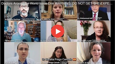 DOCTORS & MEDICAL PROFESSIONALS FROM ALL OVER THE WORLD SPEAK OUT - PLEASE SHARE