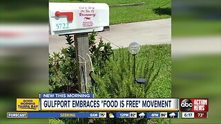 Gulfport neighbors embrace national “Food Is Free” movement