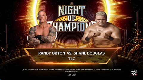 WWE 2k24 TLC Randy Orton vs Shane Douglas