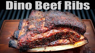 Dino Beef Ribs | Lone Star Grillz Pellet Smoker