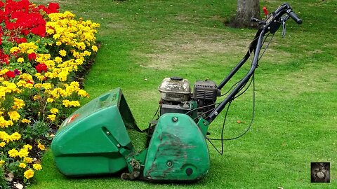 Popping Lawnmower. #whitenoise Sounds that can help with relaxing and more. #asmr