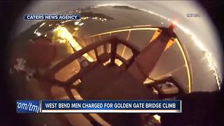 West Ben men charged for trespassing on Golden Gate Bridge