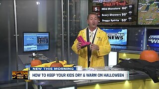 How to keep your kids dry and warm on Halloween