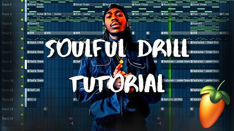 HOW TO MAKE JAZZY SOULFUL UK DRILL BEAT FOR KNUCKS AND SAINTE! (FL STUDIO TUTORIAL)