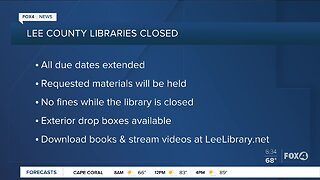 Some SWFL libraries closed due to Coronavirus threat