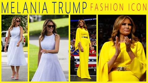 Melania Trump Fashion Icon - Simply Stunning in the Sunshine State