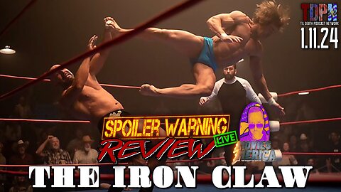 The Iron Claw (2023) 🚨SPOILER WARNING🚨Review LIVE | Movies Merica | 1.11.24