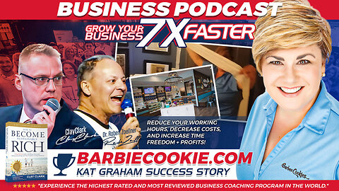Business Podcasts | Learn How Clay Clark Was Able to Help BarbeeCookies.com to TRIPLE Her Business In Just 1 Year!!!