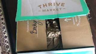 Thrive Market Haul & Buffalo Chickpea Dip