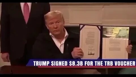 🚨🚨JUST IN: FINALLY IT’S OFFICIAL🚀 President Trump signed another $8.3billion aid