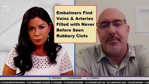 Ep362a: Watch Dr. Ruby; "Embalmers Find Veins/Arteries Filled with Never Before Seen Rubbery Clots"