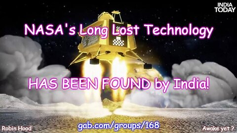 NASA's Long Lost Technology HAS BEEN FOUND by India!