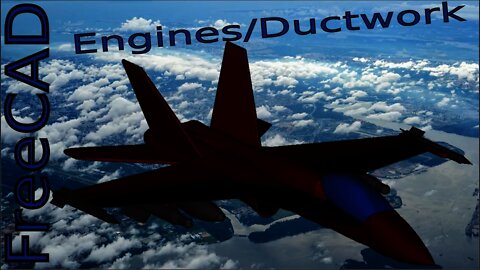 Make an F18 in FreeCAD Video 3: Engines |JOKO ENGINEERING|