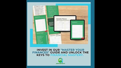 Master Your Finances Guide and Worksheets | Financial Tracker | Financial Planner | Savings Guide