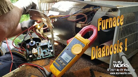 RV Furnace Diagnosis Leads To Motor Fault -- My RV Works