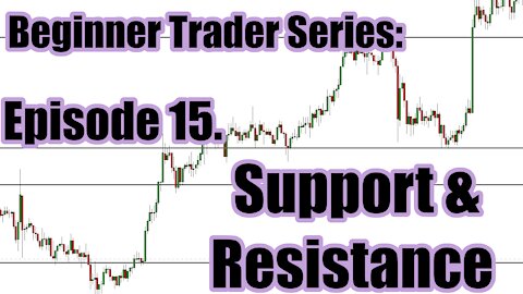 Beginner's Trading Course - Ep 15. Support & Resistance in Trading