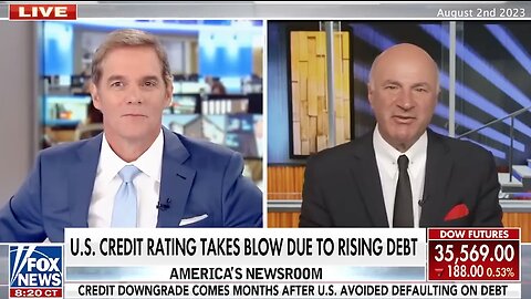CBDC | US Credit Rating Drops for 2nd Time In U.S. History | "There Is No Way to Sugarcoat This" - Kevin O'Leary