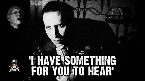 Marilyn Manson Teasing a Comeback