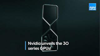 Nvidia unveils the 30 series GPUs!
