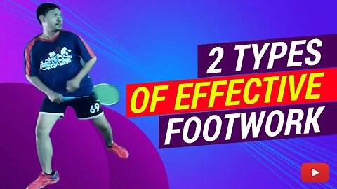 2 Types of Effective Footwork featuring PB KUSUMA TANGKAS (Eng Subs)