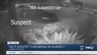 Suspects break into cars in Charlotte County