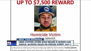 Crime stoppers offers $7,500 reward in Freund Street murder case