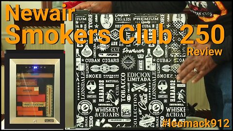 Newair® Smoker’s Club Electric Cigar Humidor 250 Count, Heating & Cooling | #leemack912 Review