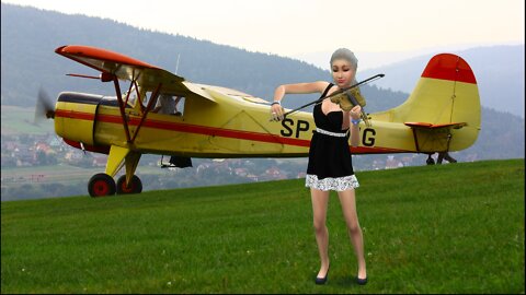 Written Violin - A Flying Machine