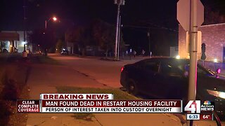Man found dead in Restart housing facility